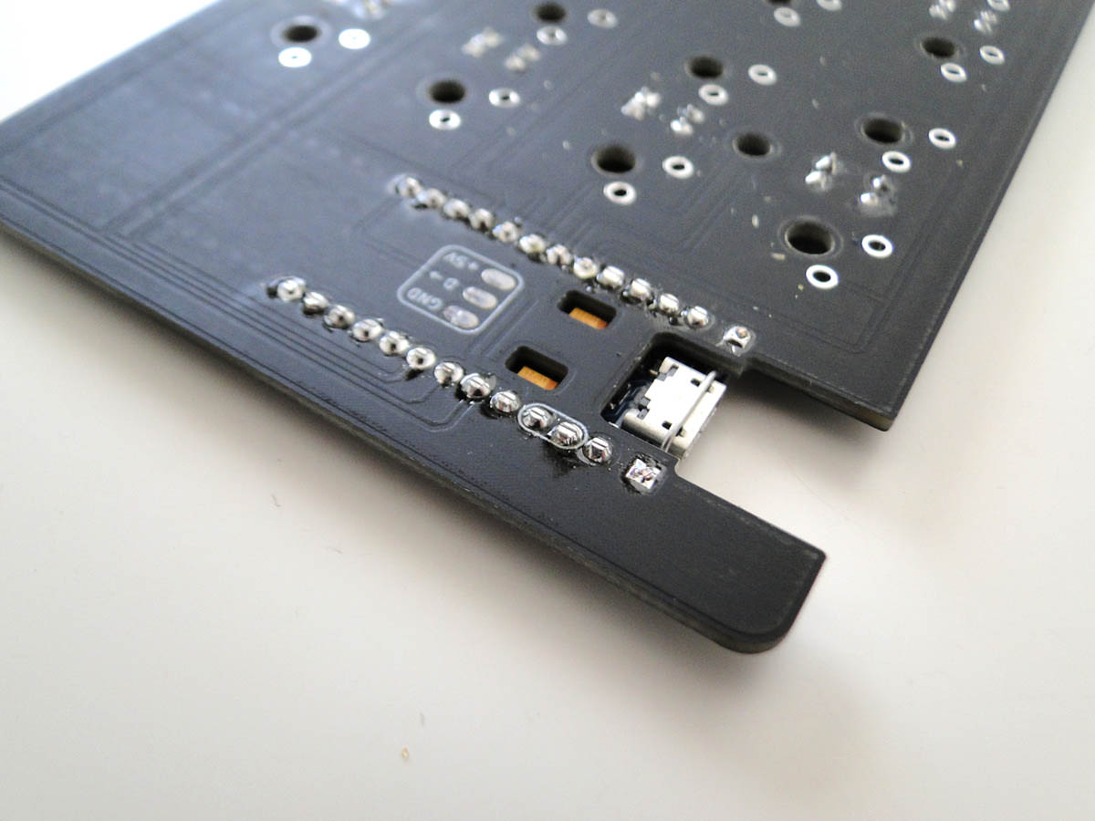 Solder the remaining pins