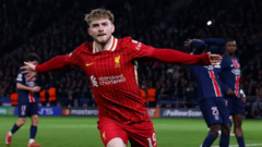 Liverpool ta amfana da zuwa PSG a Champions League