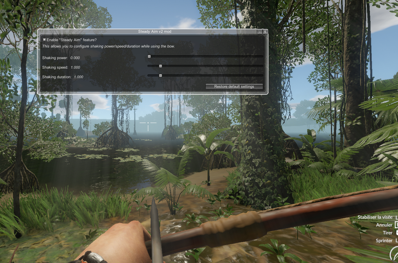 GitHub - K07H/SteadyAimV2: Steady Aim V2 is a mod for Green Hell that ...