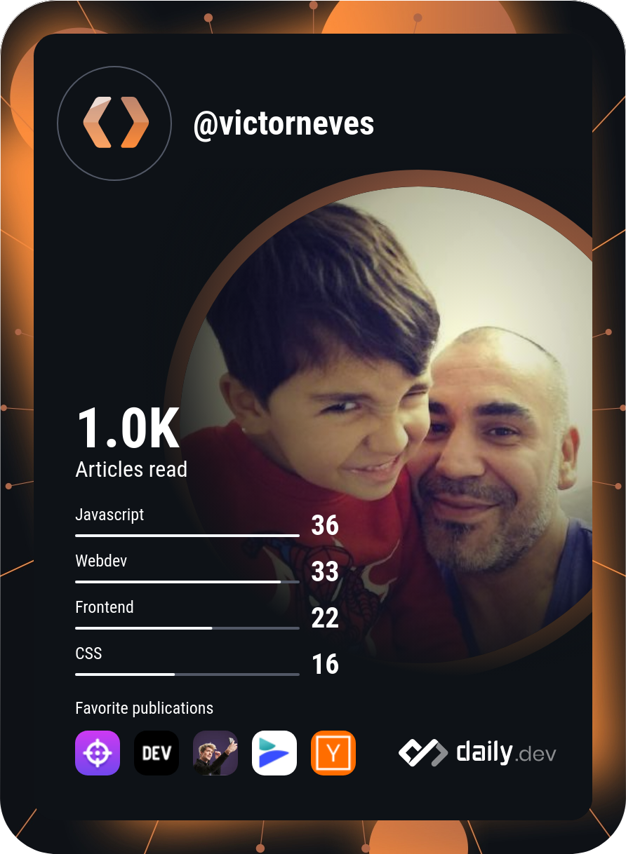 Victor Neves's Dev Card