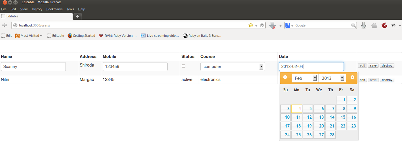 GitHub - scane/ediTable: Adds RUD(Read, Update and delete) operations ...