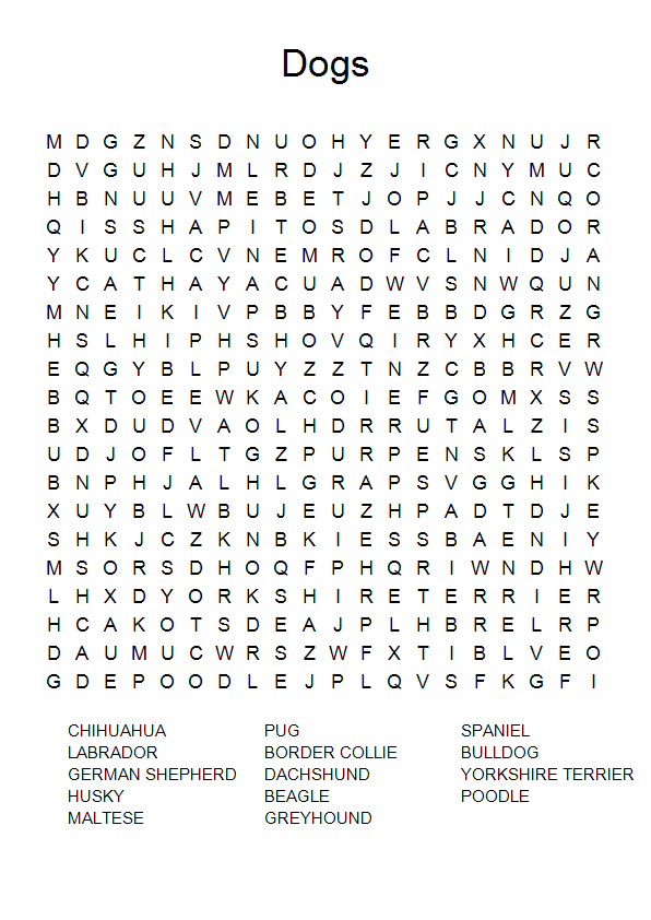 Exported Wordsearch