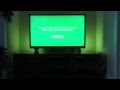 Philips Hue Kodi Ambilight Color Demo using two Hue Blooms - 4k