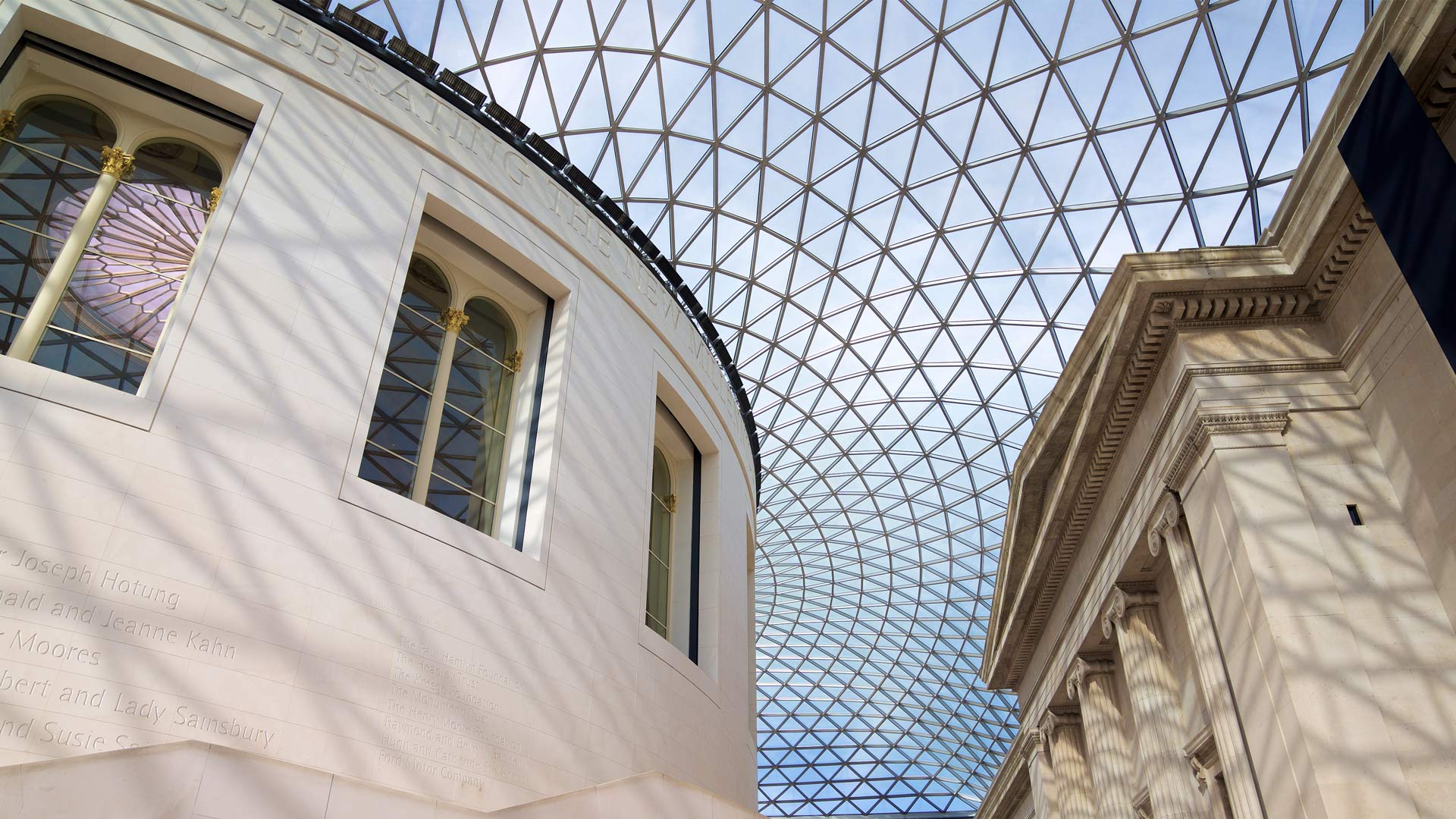 The Great Court of the British Museum, London, England (© Cavan Images/Offset/Shutterstock)