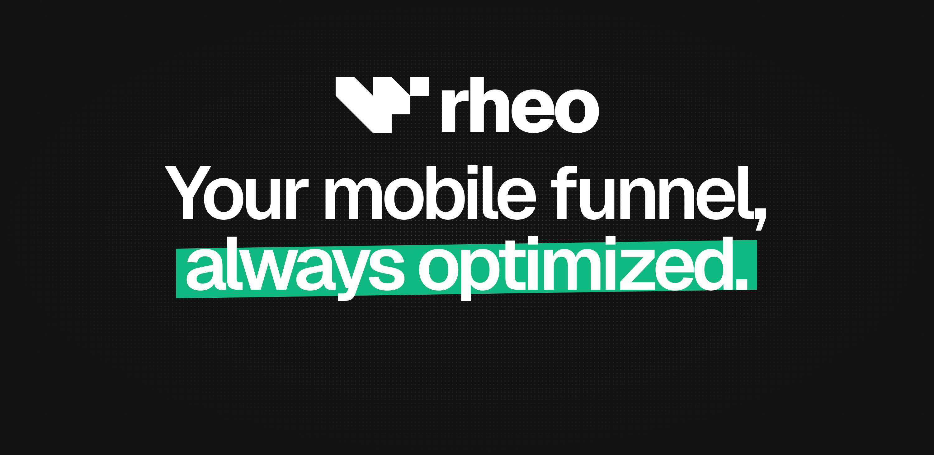 Rheo is the experimentation platform for mobile app flows.