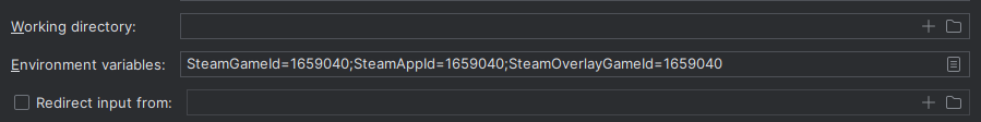 Set the Environment variables for Steam