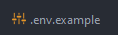 env.example file
