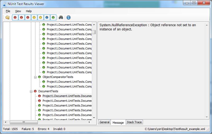 GitHub - yoursen/NUnit-Test-Results-Viewer: Quite old NUnit Test ...