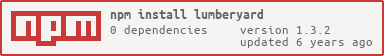 npm install lumberyard