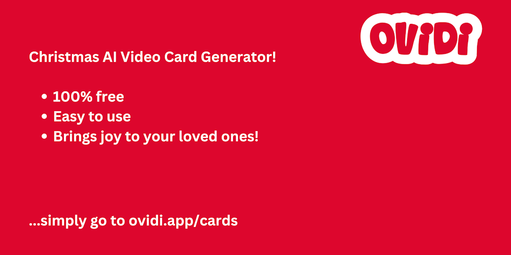 Free Christmas AI Video Card Generator