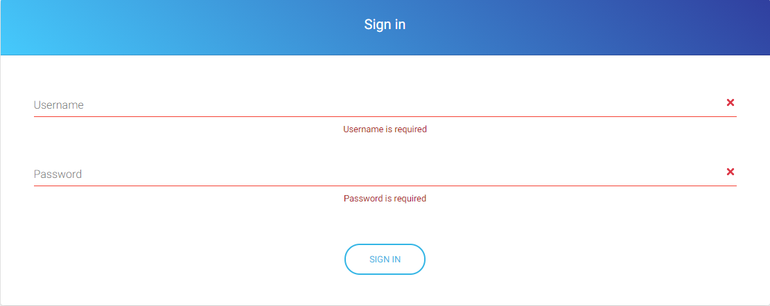 Authentication | Login