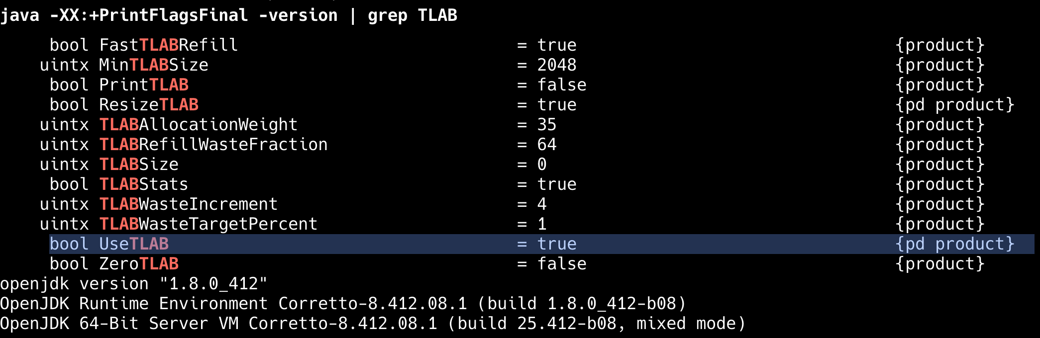 二哥的 Java 进阶之路：查看 TLAB