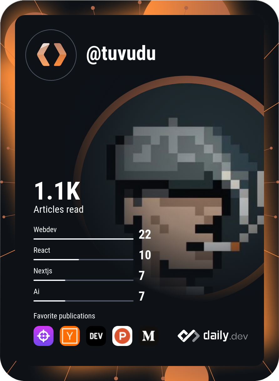 Tuyen Vd.'s Dev Card