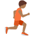 Person running facing right: medium-dark skin tone