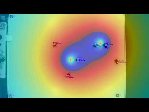 HeRoSwarm - Distribution/Coverage Demo