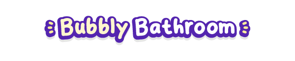 Bubbly Bathroom set