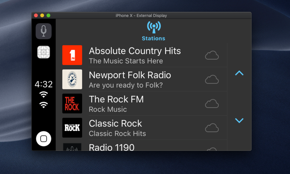 CarPlay SwiftRadio