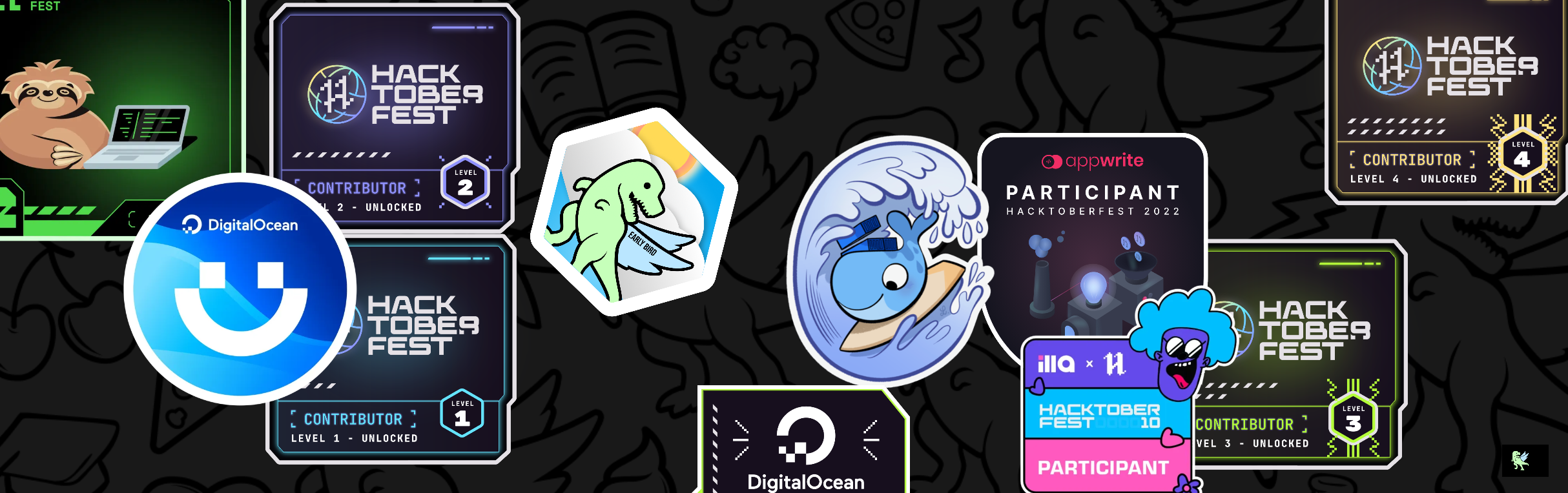 @rphi's Holopin board