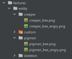 Resourceful Bees Custom Texture Filename Example