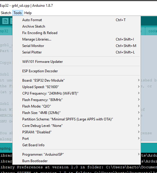 IDE Settings