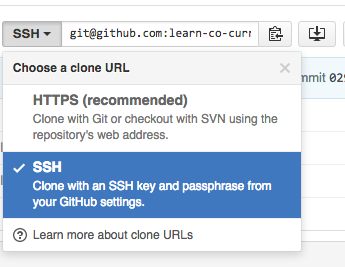 SSH URL