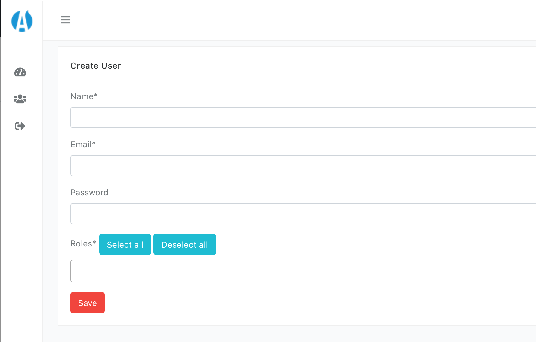 Laravel Adminator Dashboard screenshot