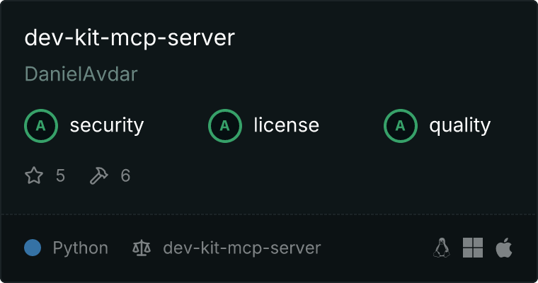 dev-kit-mcp-server MCP server
