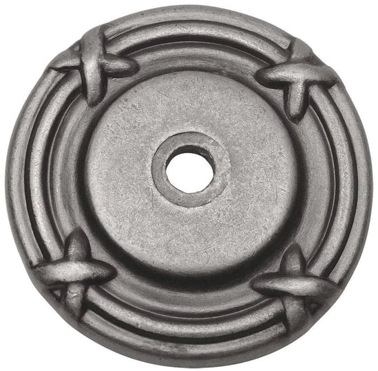 cosmas-9468wn-weathered-nickel-cabinet-hardware-knob-backplate-back-plate-10-pack-1