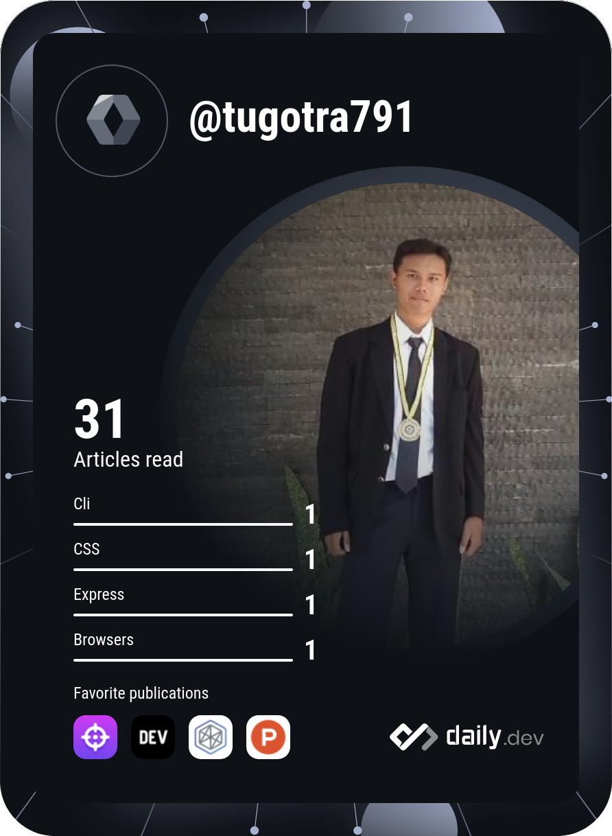 putu's Dev Card