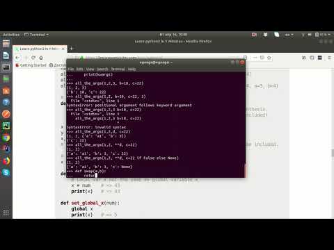 Hello Python Session 3