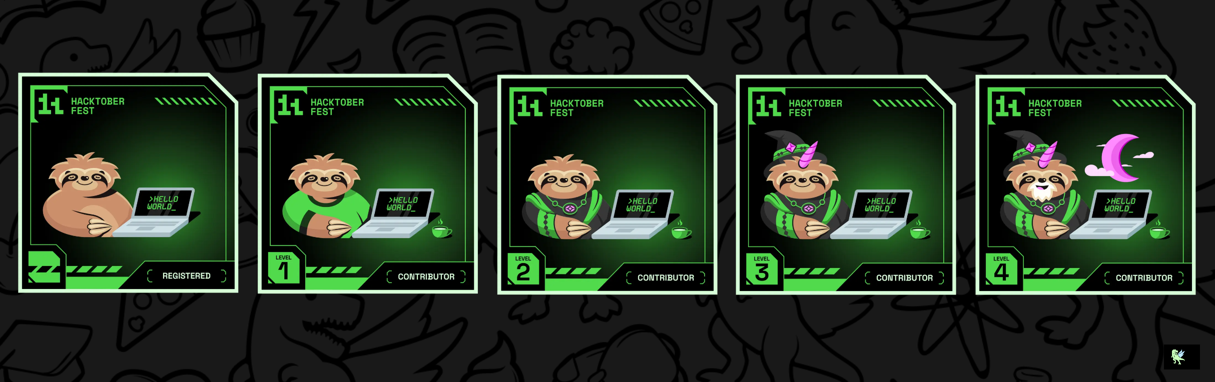 An image of @nkworks's Holopin badges