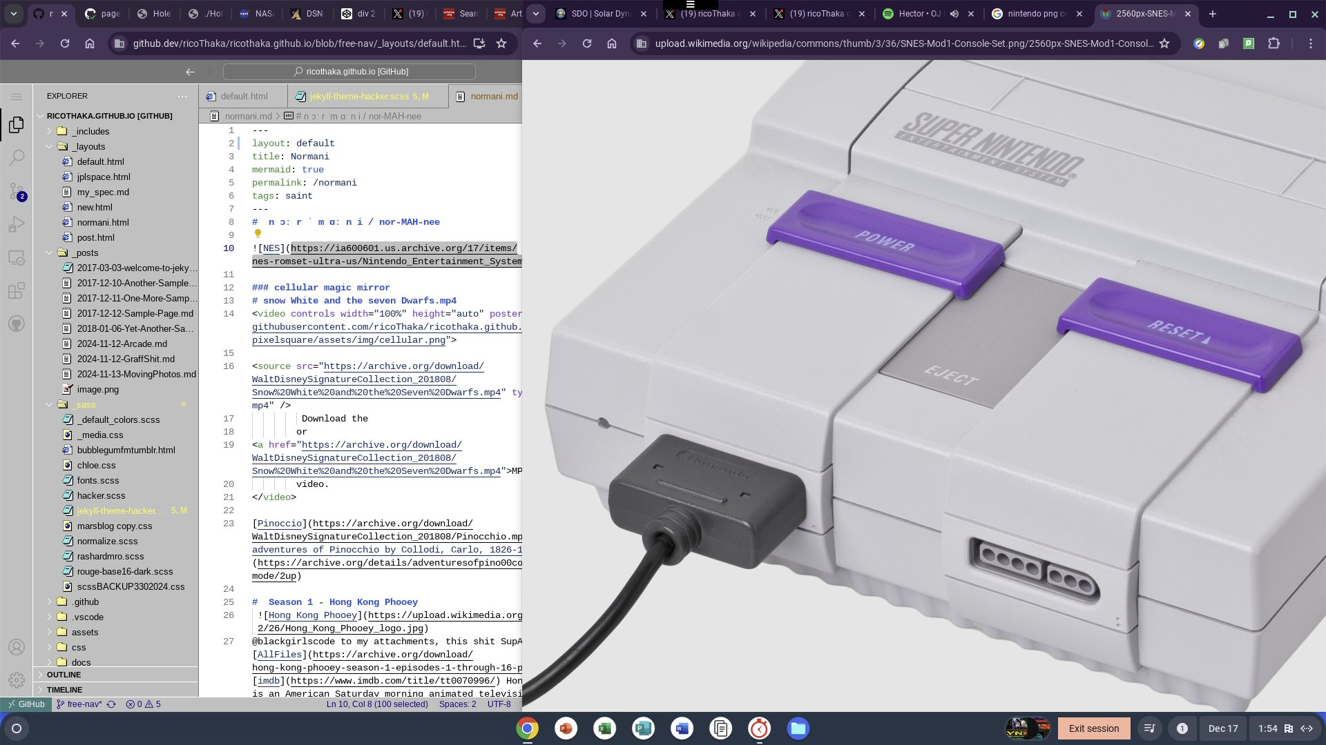 snes+vscode