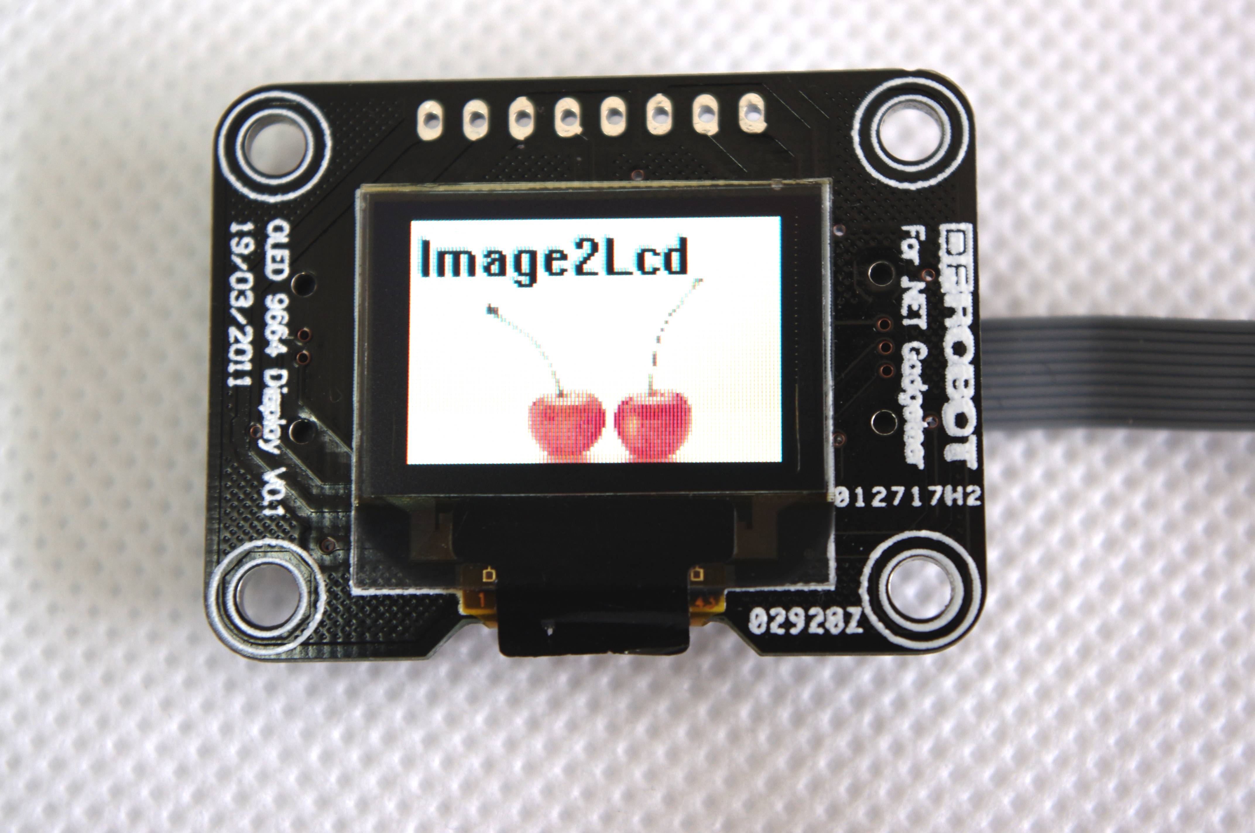 OLED 9664 color display module(.NET Gadgeteer Compatible) (SKU:TOY0006)