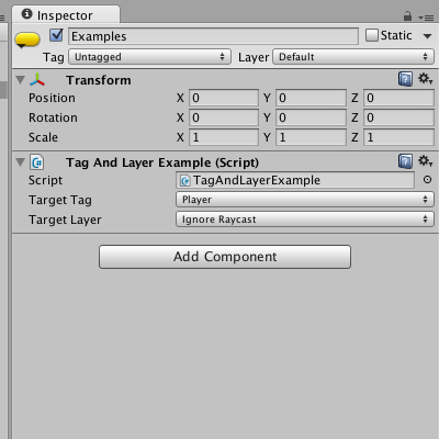 Tag And Layer Attribute