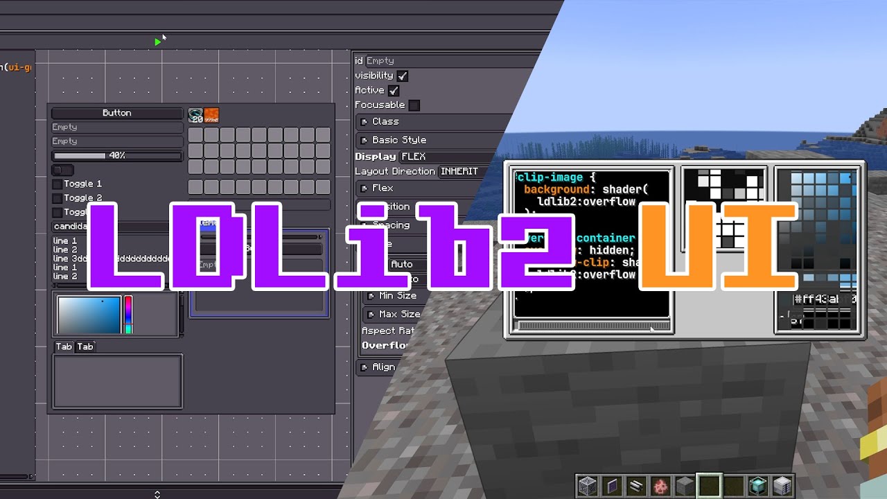 LDLib2 UI showcase