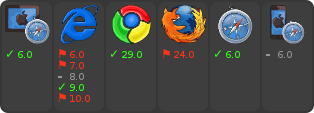 browser support