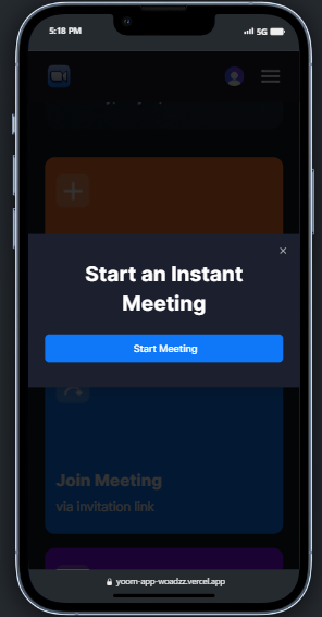 Full Stack Video Conferencing App with Next JS