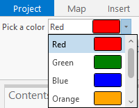 Color Picker Combo