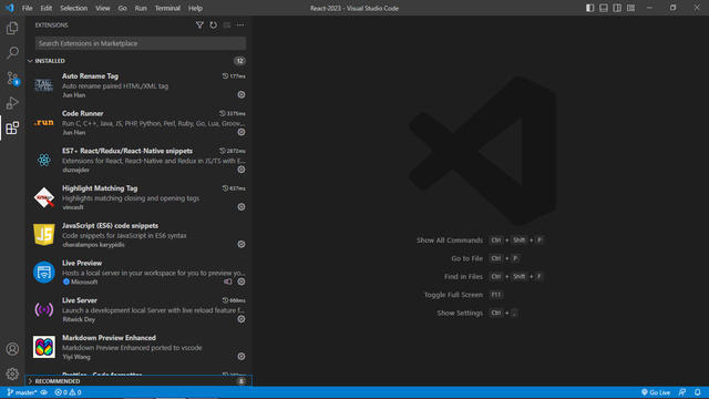 GitHub - shubhamJaiswal23/VSCode-Setup: My VS Code Setup · GitHub