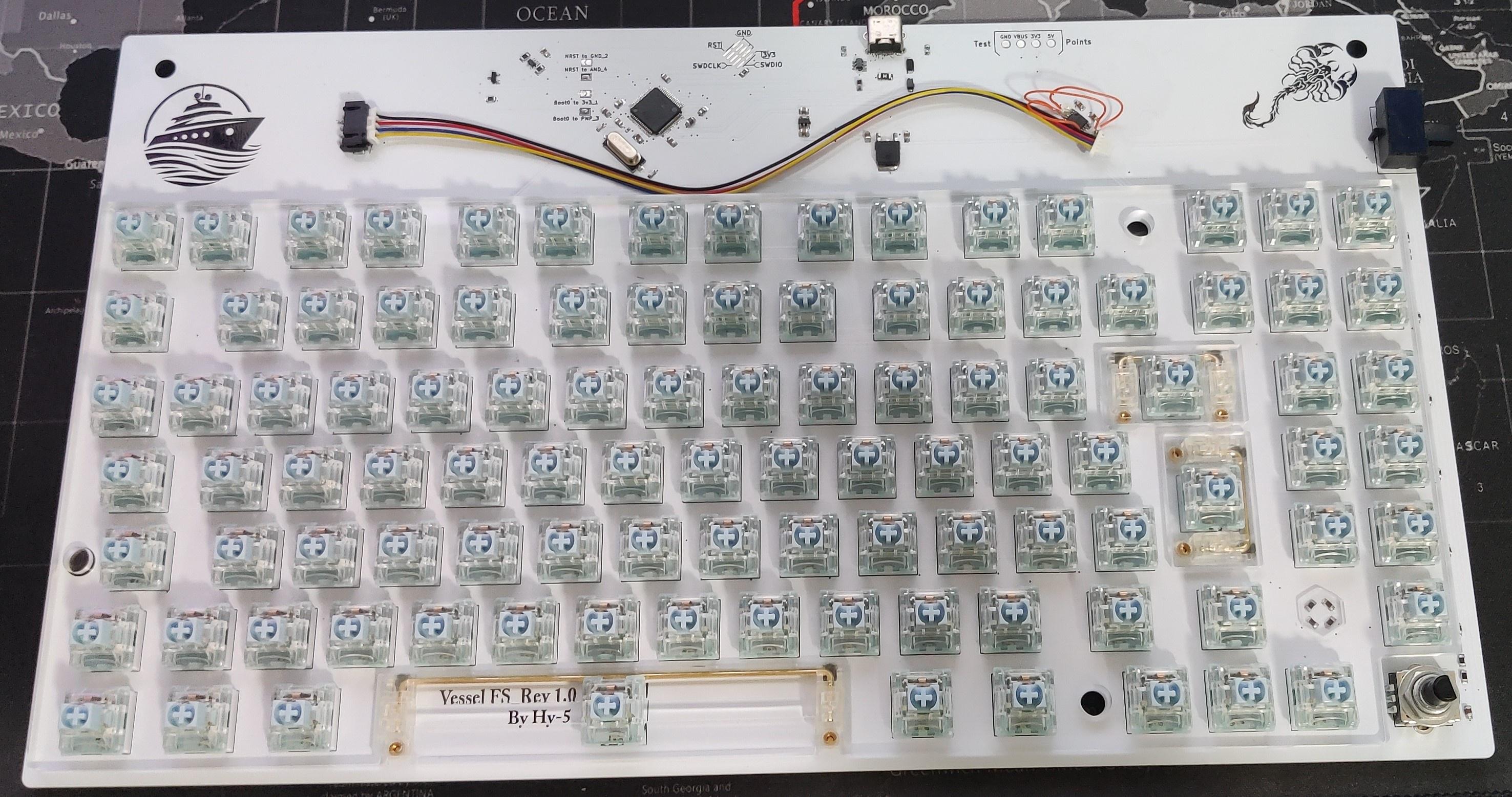 Soldered PCB