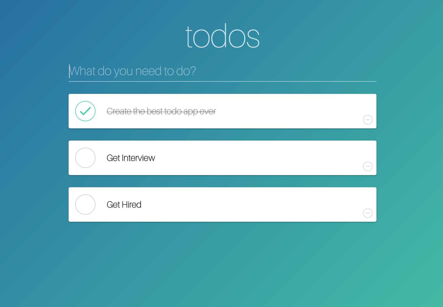 Alt Vue js todo app