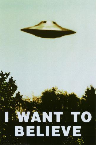 I want to believe