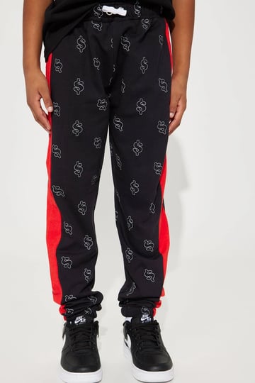 mini-cash-flow-fleece-jogger-pant-in-black-red-size-12-14-fashion-nova-1