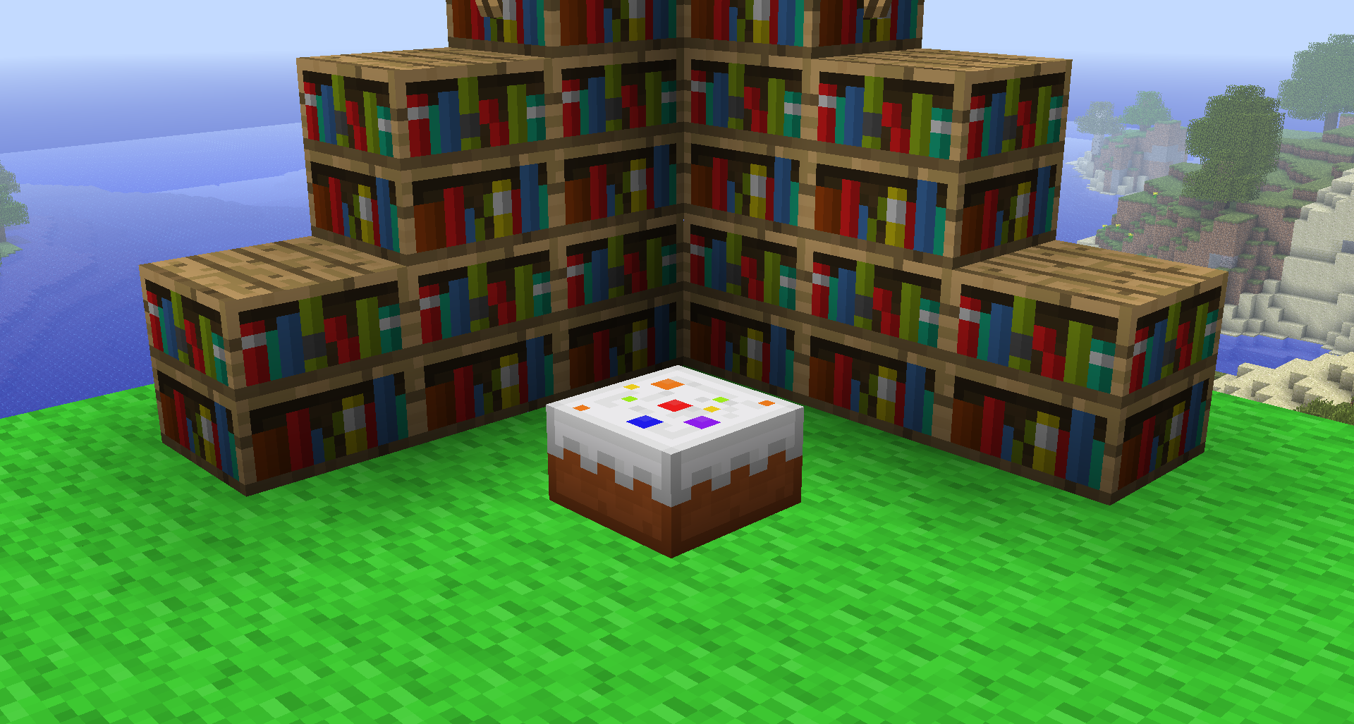 The Lie - A screenshot of a cake with Pridepack Legacy's textures