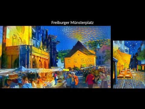 Artistic style transfer for videos