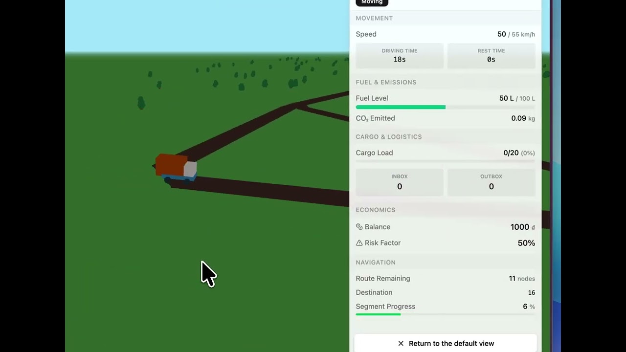 Route‑Sim Demo Video