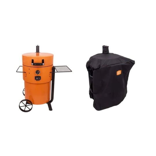 oklahoma-joes-22202159-bronco-284-sq-in-drum-charcoal-smoker-and-grill-in-orange-with-cover-1