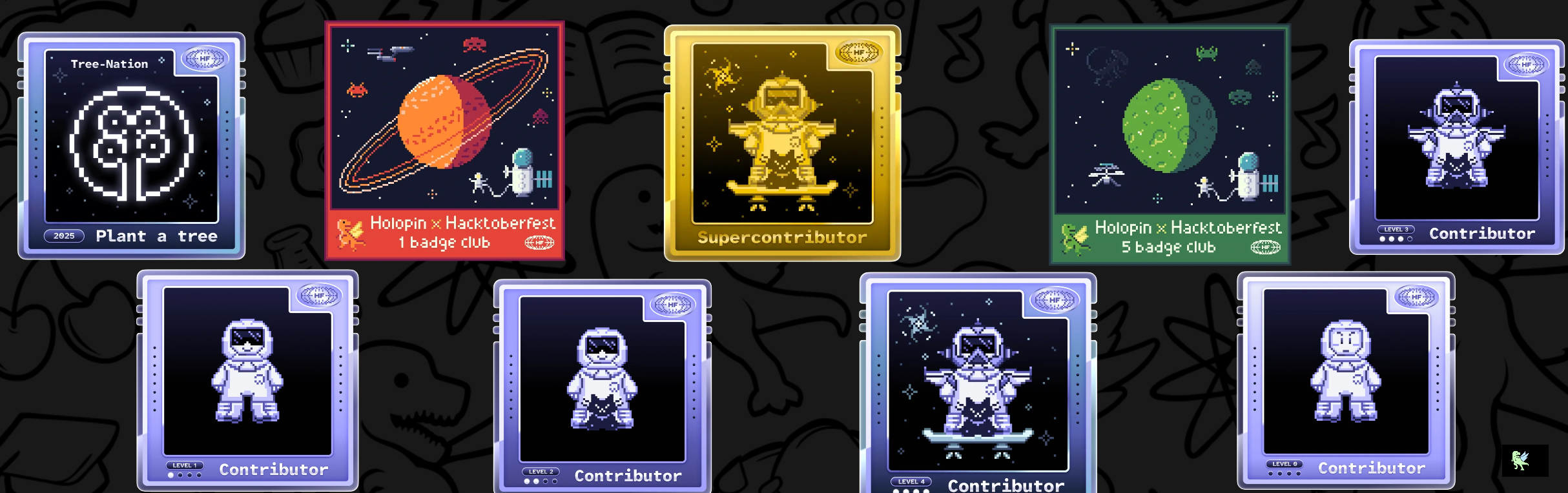 Anuj Singal’s Holopin board