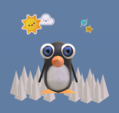 3d penguin