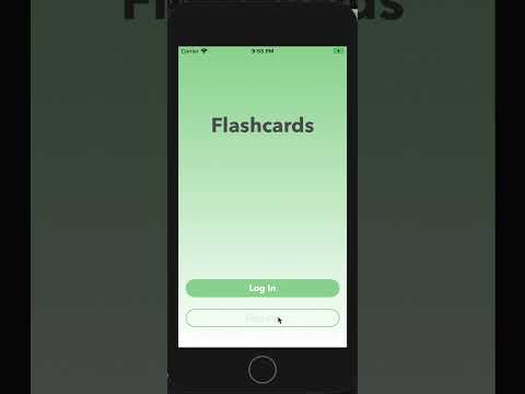 Flashcards demo
